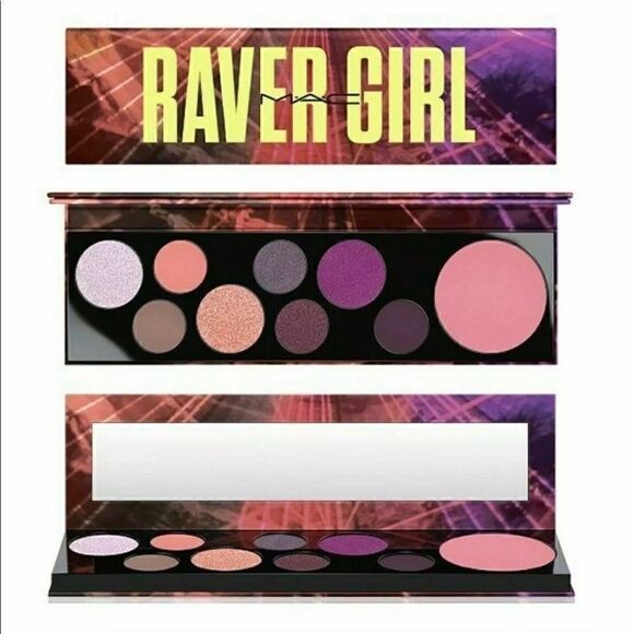 MAC Raver Girls Eyeshadow & Highlighter Palette - Picture 1 of 6